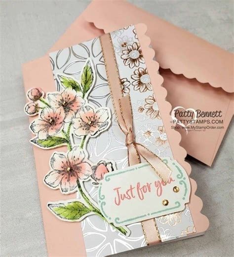 Patty Bennett Stampin Up Demo On Instagram Flowering Foils Paper