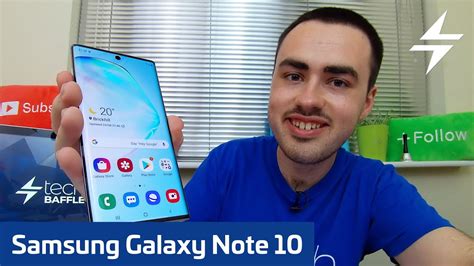 Samsung Galaxy Note 10 Unboxing And First Look Youtube