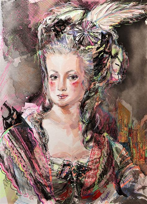 Marie Antoinette Painting By Antigoni Tziora Saatchi Art