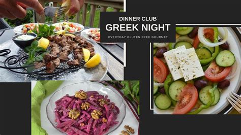 Dinner Club - Greek Night - Everyday Gluten Free Gourmet