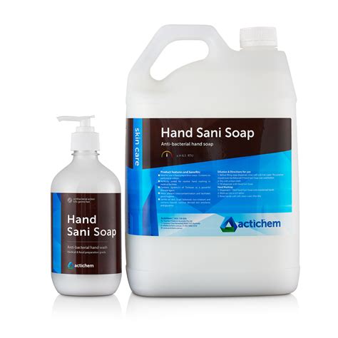Hand Sani Soap - Food-safe anti-bacterial hand soap - Actichem