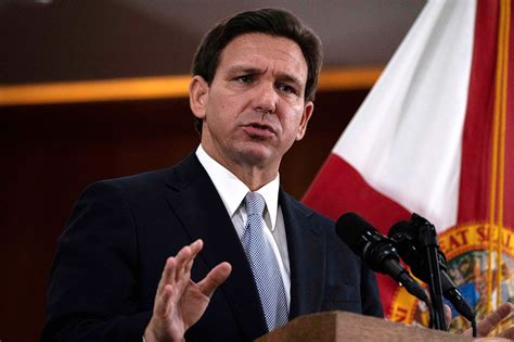 Gobernador De Florida Desantis Se Registra Para Carrera Presidencial