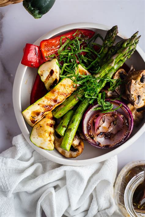 Balsamic Marinade For Grilled Vegetables Slender Kitchen