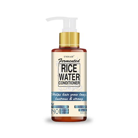 Fermented Rice Water Conditioner (100ml) Improves Shine & Texture | NO ...