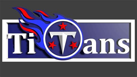 TItans NFL Logo Banner - 3D Print Model by RogerDS