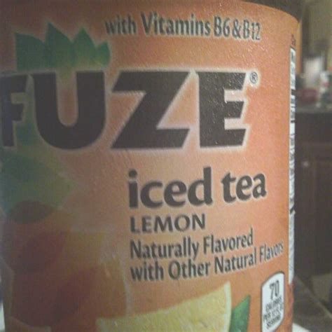 Fuze Iced Tea Nutritional Info Blog Dandk