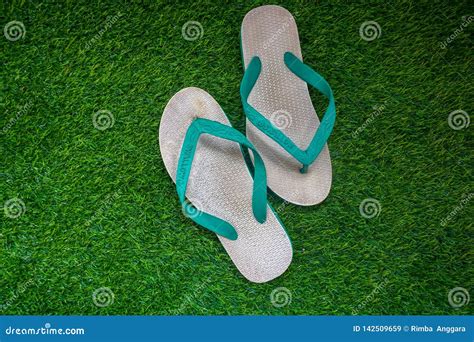 Sandal Jepit As Traditional Indonesian Footwear Editorial Stock Image