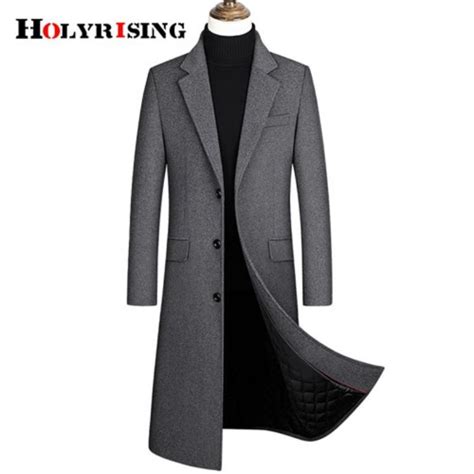 Jual Jaket Jas Blazer Jubah Panjang Pria Long Coat Pria Korea Bahan