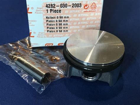 Oem Stihl Br600 Br550 Br500 50mm Piston Kit New 4282 030 2003 Ebay