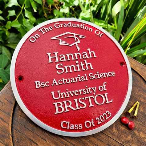 Personalised Blue Plaques Customised Ts The Metal Foundry