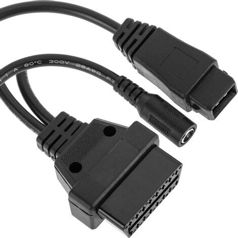 Bematik Cable De Diagn Stico Obd Pin Macho Y Conector Dc Hembra