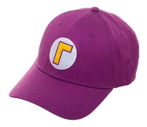 Gorra Waluigi Nintendo Oficial Mario Bros Original Logo L Meses Sin