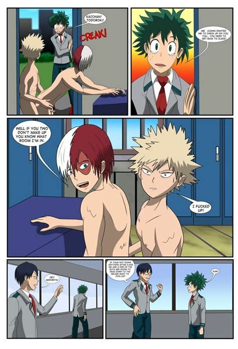 Bumwolf My Horny Academia Bakugo Bangs Back Xxxcomics Org