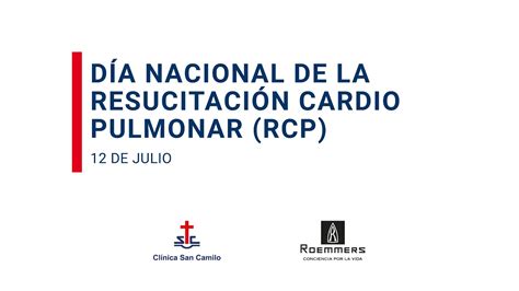 D A Nacional De La Resucitaci N Cardio Pulmonar Rcp De Julio