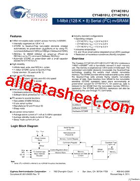 Cy C J Datasheet Pdf Cypress Semiconductor