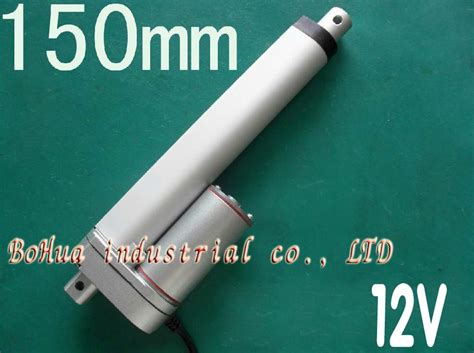 Купить 12V микро линейный привод, 150 мм ход линейного электропривода ...