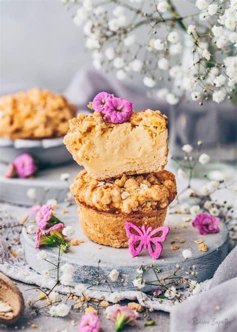 Käsekuchen Muffins mit Streuseln Vegan Bianca Zapatka Rezepte