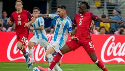 Argentina Derrot A Canad Y Es Finalista De La Copa Am Rica Resumen Y