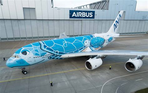 First ANA A380 rolls-out of Airbus Paintshop with unique livery