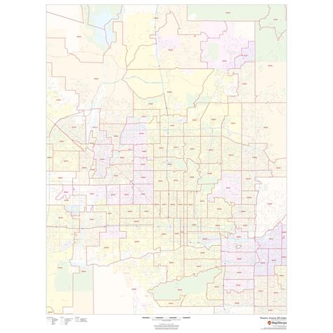 Phoenix Arizona Zip Code Map – States Map Of The Us