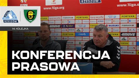 Konferencja Prasowa Po Meczu Stal Rzesz W Gks Katowice