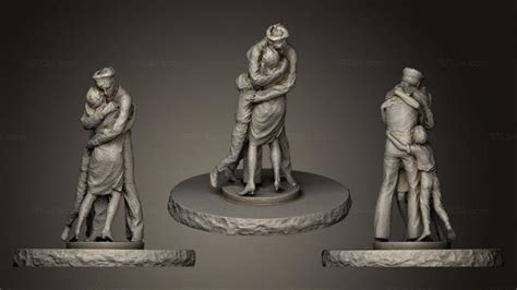 Figurines Of People The Homecoming Stkh D Stl Model For Cnc