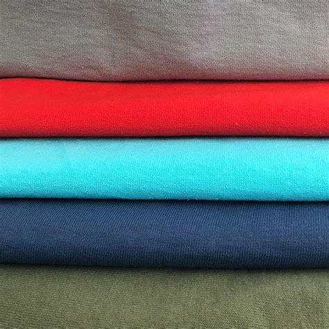 Cotton Heavy Jersey Knit Fabric By The Yard Etsy