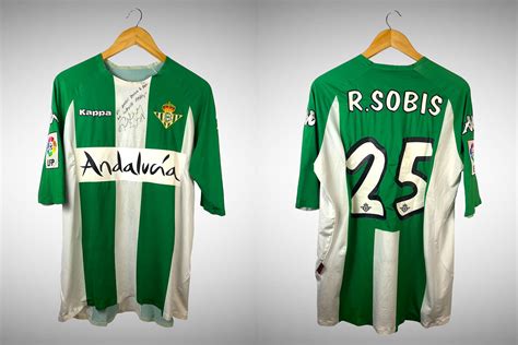 Real Betis 2006 Primeira Camisa Tam Gg N 25 R Sóbis Brechó do Futebol