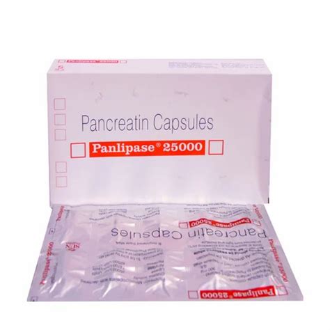 Panlipase Capsule Pancreatin Mg At Rs Strip In