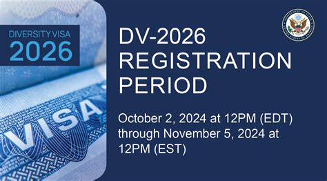 United States Diversity Immigrant Visa Program Dv 2026 Lottery Live