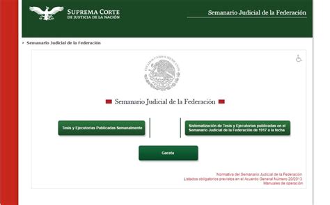 Historia Del Semanario Judicial De La Federaci N