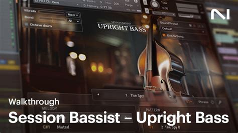 Session Bassist Upright Bass Walkthrough Native Instruments YouTube