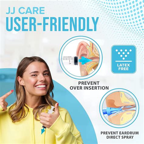 Jj Care Ear Wax Removal Syringe Set Of 1 20ml Capacity Ear Wax