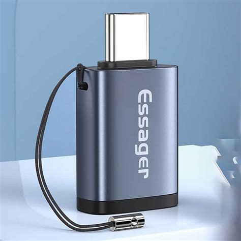 Jual ESSAGER OTG USB 3 0 To Type C Adapter Converter Fast