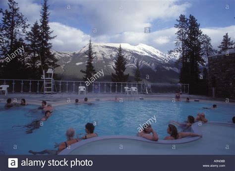 Banff Hot Springs Winter Hi Res Stock Photography And Images Alamy