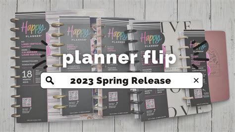 Happy Planner Spring Release Planner Flipthrough YouTube