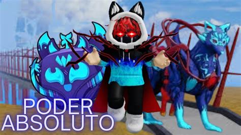 EU DESPERTEI TODO O PODER DA FRUTA KITSUNE NO BLOX FRUITS Roblox