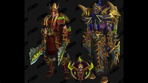 Wow Top 10 Demon Hunter Transmog Sets Youtube