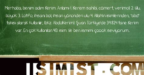 Kerim Sminin Anlam Nedir Kerim Sminin Analizi Iiri Arap As Ve