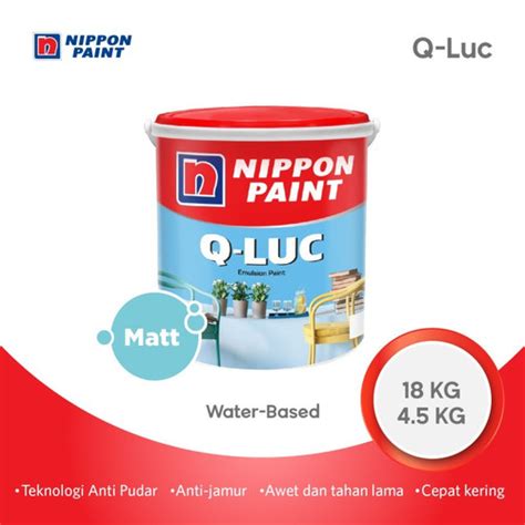 Jual Cat Tembok Nippon Paint Qluc Q Luc Q Luc Kg Lily White