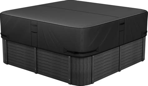 Amazon VEVOR Outdoor Hot Tub Cover 85 X 85 X 20 Inch Weatherproof And Waterproof Hot Tub