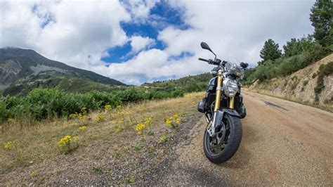 Motorcycle Touring In The Picos Mountains In Spain On The Bmw R R S