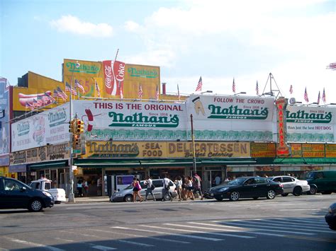Nathan's Famous Inc - The original Nathan's Famous in Coney Island, NYC. | Restaurant ...