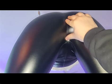 He Sniffs My Ass In Latex Leggings He Loves Her Smell She Smells Very Exciting XNXX