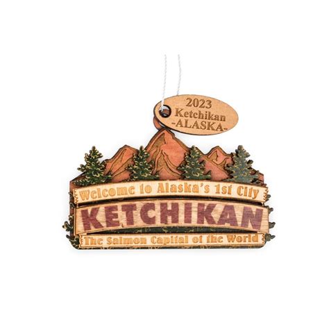 Tongass Trading Company Alaska Souvenirs Ketchikan Welcome Sign