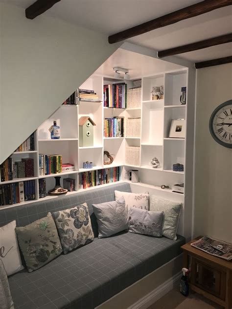 42 Charming Reading Nook Design Ideas Under The Stairs Under Stairs