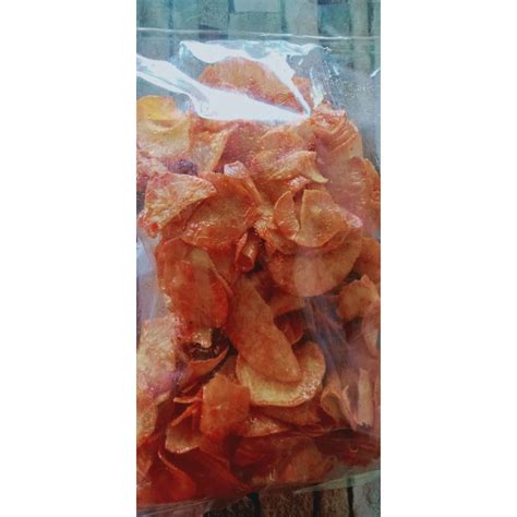 Ubi Pedas Basah Kerepek Ubi Pedas Sedap Rangup Pedas 350g Shopee