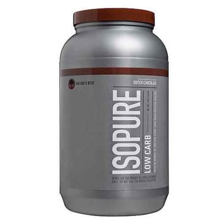 Nature S Best Isopure Low Carb Dutch Chocolate