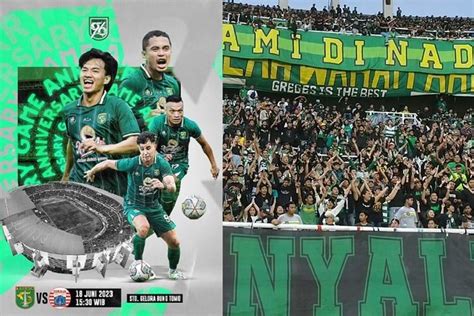 Link Beli Tiket Persebaya Vs Persija 18 Juni Dan Jadwal Buka Hari Ini