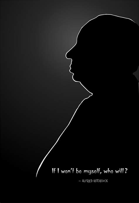 Alfred Hitchcock Silhouette